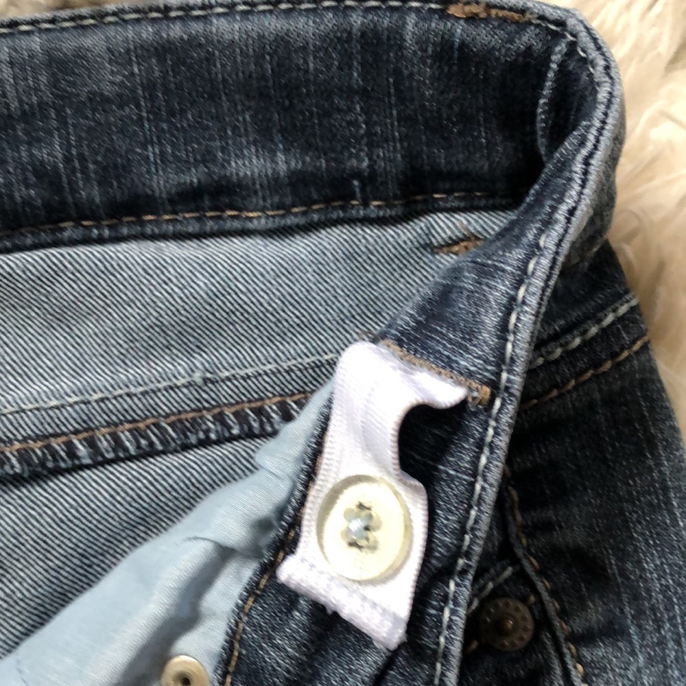 Cherokee Girls Straight Bermuda Style Denim Shorts - Picture 3 of 6